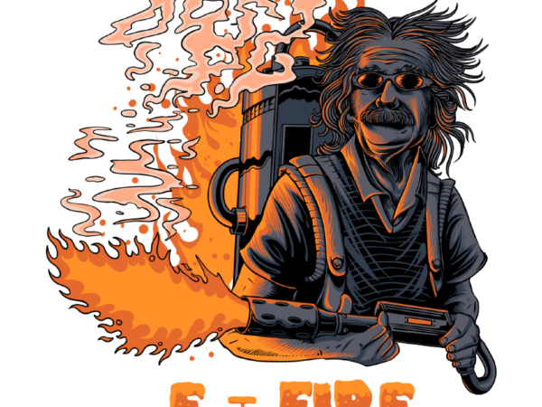 E = fire vector clipart