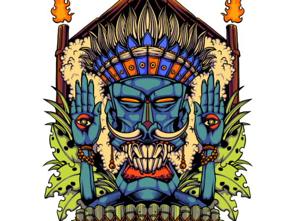 Teka tiki t shirt designs for sale