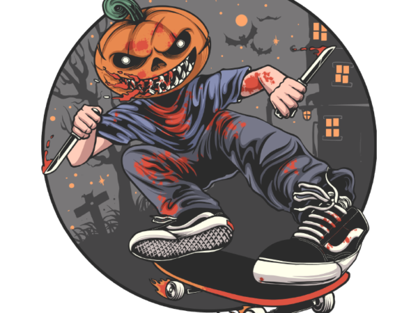 Skateboard pump t shirt template vector