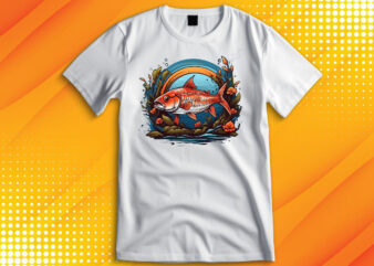 Big Fish Catching T-Shirt