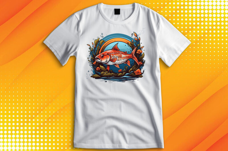 Big Fish Catching T-Shirt
