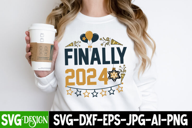 Happy New Year T-Shirt Design Bundle, New Year T-Shirt Design, Happy New Year 2024 SVG Bundle,New Years SVG Bundle, New Year’s Eve Quote