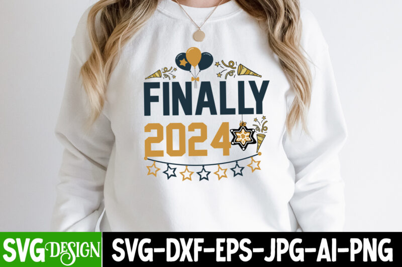 Happy New Year T-Shirt Design Bundle, New Year T-Shirt Design, Happy New Year 2024 SVG Bundle,New Years SVG Bundle, New Year’s Eve Quote