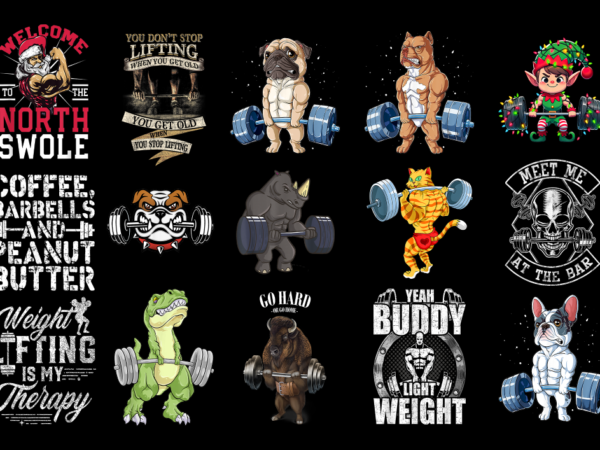 15 weightlifting shirt designs bundle for commercial use part 9, weightlifting t-shirt, weightlifting png file, weightlifting digital file,