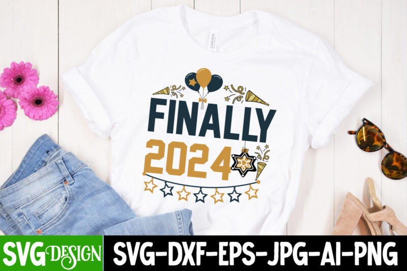 Happy New Year T-Shirt Design Bundle, New Year T-Shirt Design, Happy New Year 2024 SVG Bundle,New Years SVG Bundle, New Year’s Eve Quote