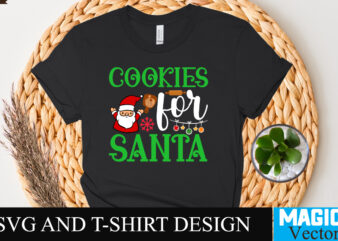 Cookies for Santa SVG Cut File