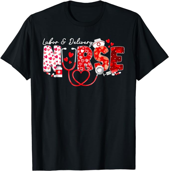 15 Nurse Valentine Shirt Designs Bundle For Commercial Use Part 9, Nurse Valentine T-shirt, Nurse Valentine png file, Nurse Valentine digita