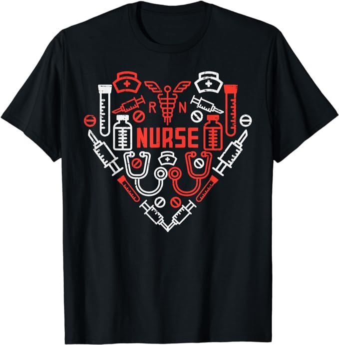 15 Nurse Valentine Shirt Designs Bundle For Commercial Use Part 3, Nurse Valentine T-shirt, Nurse Valentine png file, Nurse Valentine digita