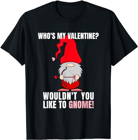 15 VALENTINE GNOME Shirt Designs Bundle For Commercial Use Part 3, VALENTINE GNOME T-shirt, VALENTINE GNOME png file, VALENTINE GNOME digita