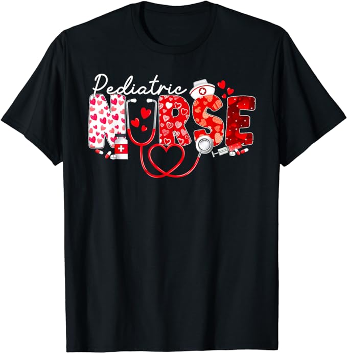 15 Nurse Valentine Shirt Designs Bundle For Commercial Use Part 1, Nurse Valentine T-shirt, Nurse Valentine png file, Nurse Valentine digita