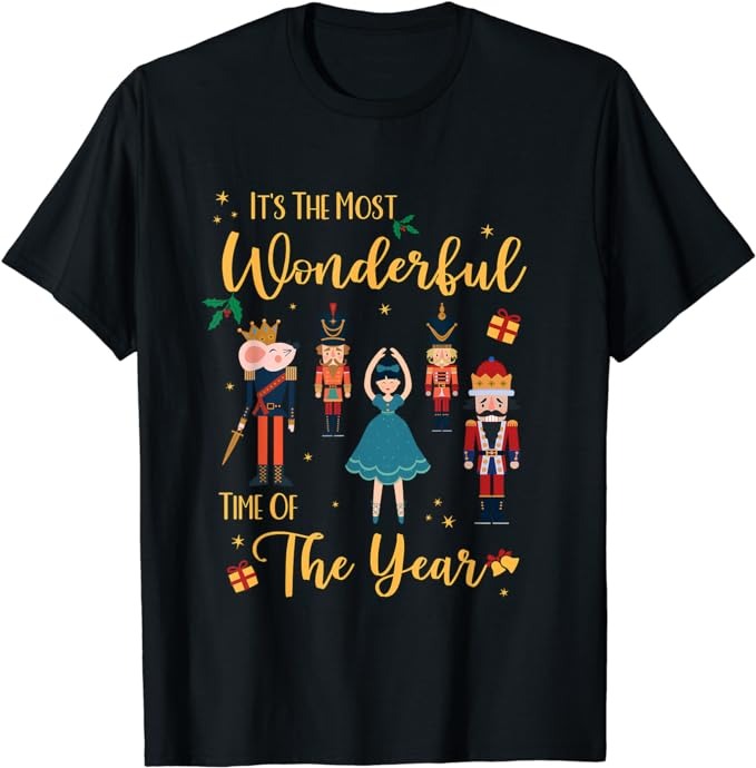 15 Nutcracker Christmas Shirt Designs Bundle For Commercial Use Part 1, Nutcracker Christmas T-shirt, Nutcracker Christmas png file, Nutcrac