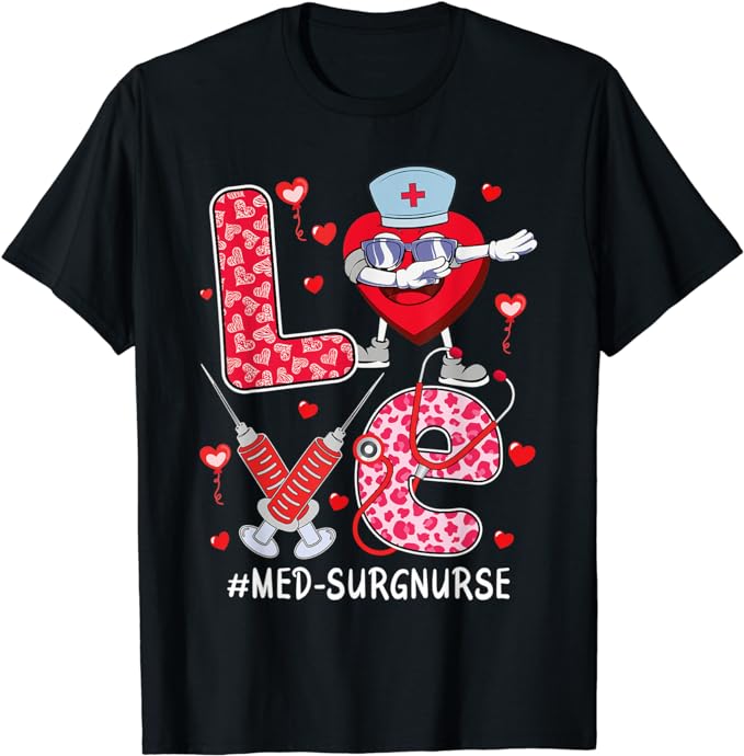 15 Nurse Valentine Shirt Designs Bundle For Commercial Use Part 8, Nurse Valentine T-shirt, Nurse Valentine png file, Nurse Valentine digita