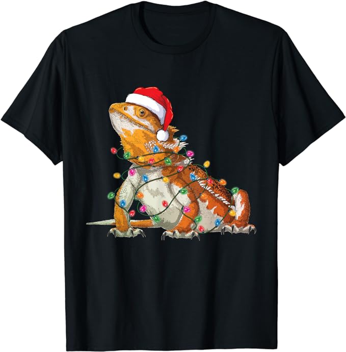 15 Bearded Dragon Christmas Shirt Designs Bundle For Commercial Use Part 1 AMZ, Bearded Dragon Christmas T-shirt, Bearded Dragon Christmas p