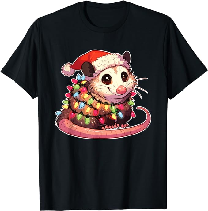15 Opossum Christmas Shirt Designs Bundle For Commercial Use Part 1 AMZ, Opossum Christmas T-shirt, Opossum Christmas png file, Opossum Chri