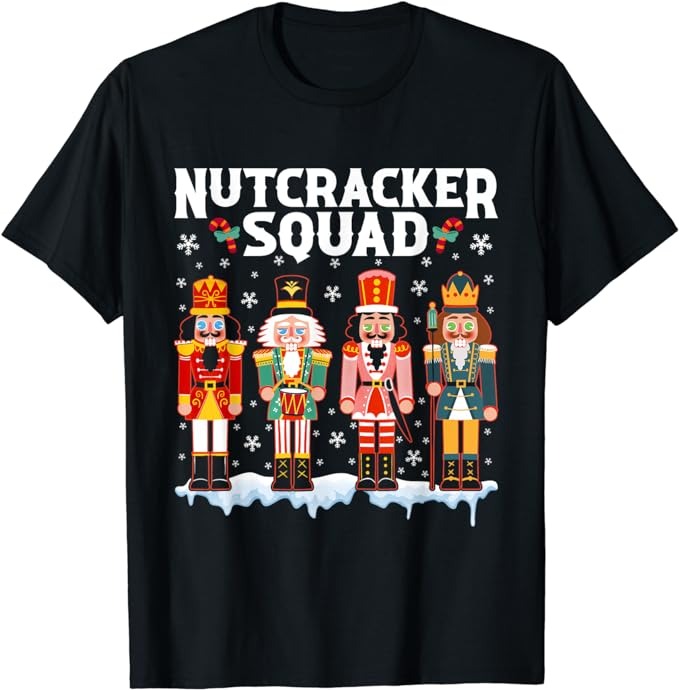 15 Nutcracker Christmas Shirt Designs Bundle For Commercial Use Part 5, Nutcracker Christmas T-shirt, Nutcracker Christmas png file, Nutcrac