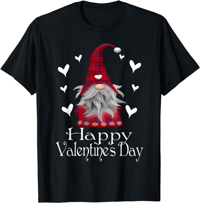 15 VALENTINE GNOME Shirt Designs Bundle For Commercial Use Part 7, VALENTINE GNOME T-shirt, VALENTINE GNOME png file, VALENTINE GNOME digita