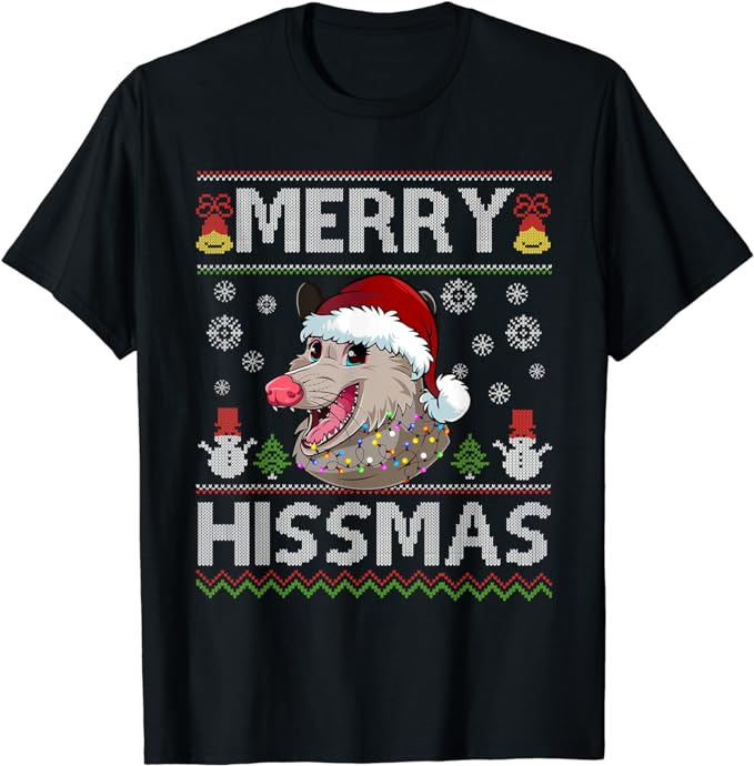 15 Opossum Christmas Shirt Designs Bundle For Commercial Use Part 1 AMZ, Opossum Christmas T-shirt, Opossum Christmas png file, Opossum Chri