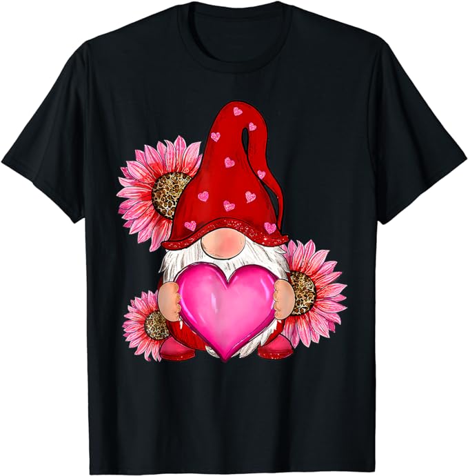 15 VALENTINE GNOME Shirt Designs Bundle For Commercial Use Part 8, VALENTINE GNOME T-shirt, VALENTINE GNOME png file, VALENTINE GNOME digita