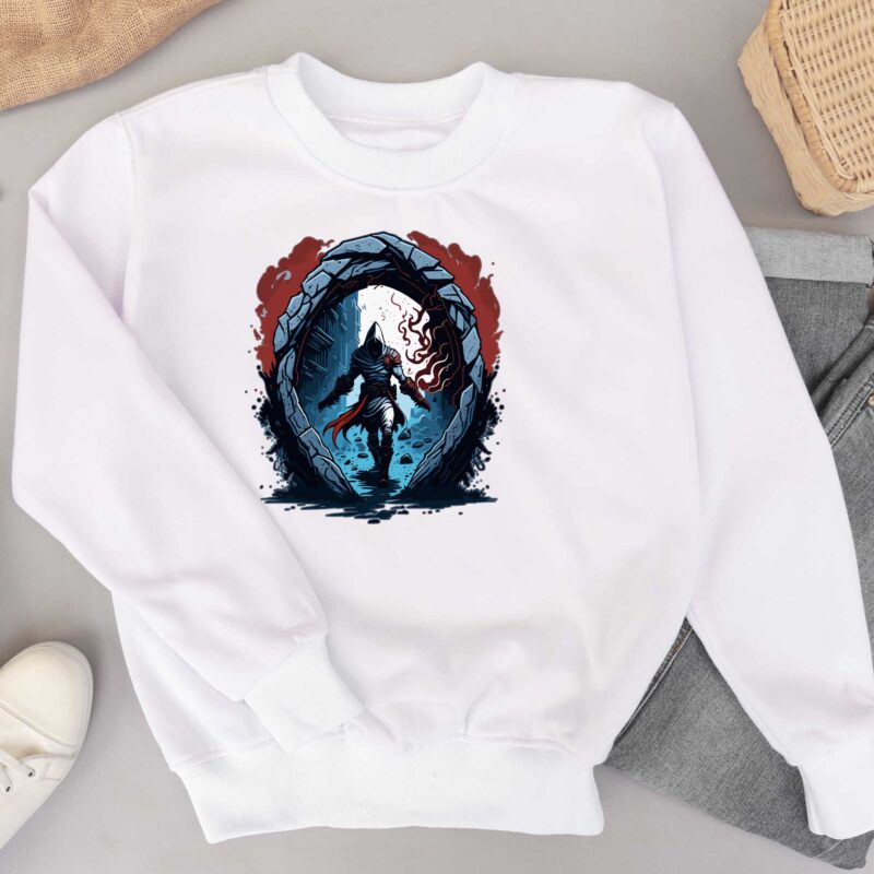 Assassin’s creed game tshirt design