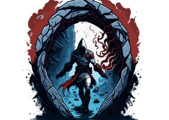 Assassin’s creed game tshirt design