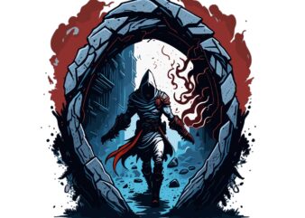 Assassin’s creed game tshirt design