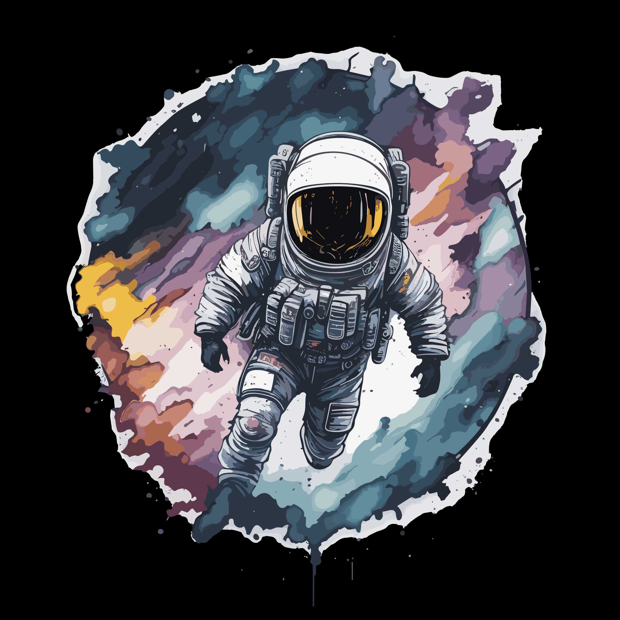 Astrospace Tshirt Design - Buy t-shirt designs