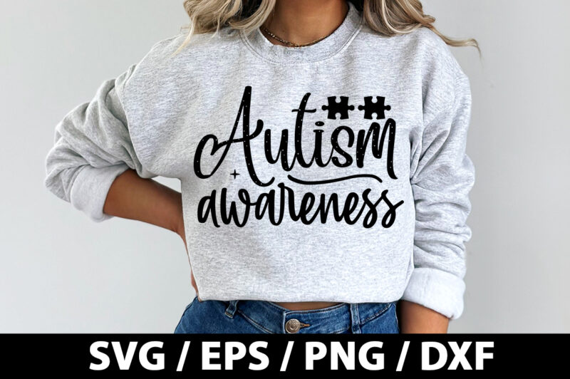 Autism awareness SVG