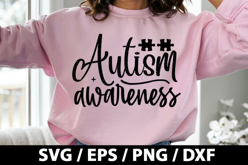 Autism awareness SVG