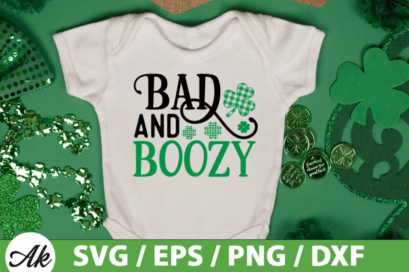 Bad and boozy SVG