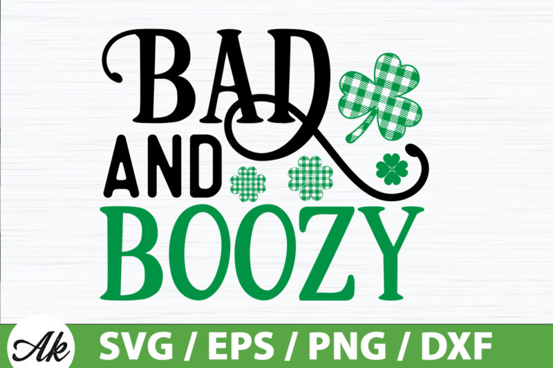 Bad and boozy SVG