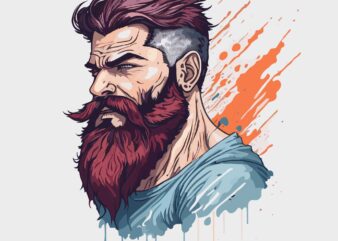 Beard Tshirt Design