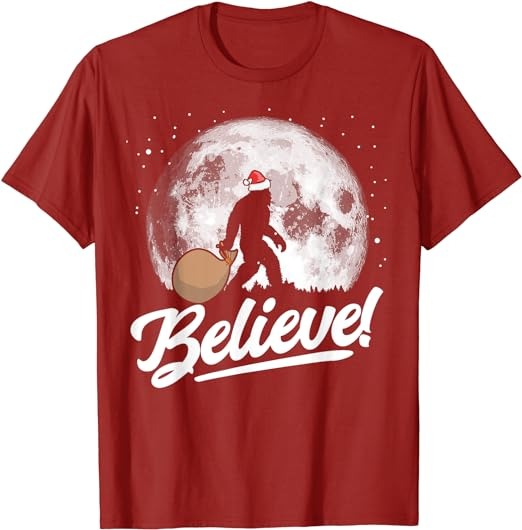 15 Bigfoot Christmas Shirt Designs Bundle For Commercial Use Part 1, Bigfoot Christmas T-shirt, Bigfoot Christmas png file, Bigfoot Christma