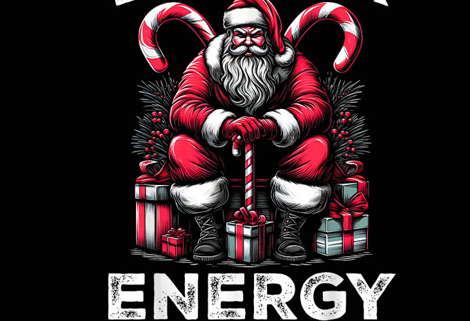 Big Nick Energy Santa Claus Ugly Christmas Sweater Shirt Design Big nick energy santa png, santa christmas png, big nick energy png