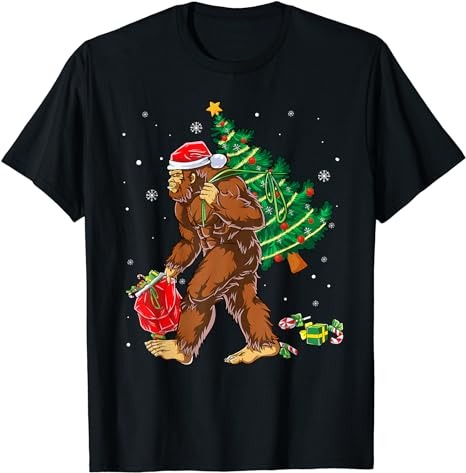 15 Bigfoot Christmas Shirt Designs Bundle For Commercial Use Part 1, Bigfoot Christmas T-shirt, Bigfoot Christmas png file, Bigfoot Christma