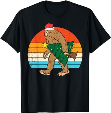 15 Bigfoot Christmas Shirt Designs Bundle For Commercial Use Part 3, Bigfoot Christmas T-shirt, Bigfoot Christmas png file, Bigfoot Christma