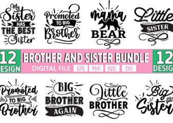Brother Quotes svg Bundle, Brother SVG, Brother Shirt svg, Big Brother svg, Big Bro Svg, Big Brother Svg, Little Brother Svg, Brother Bundle t shirt template