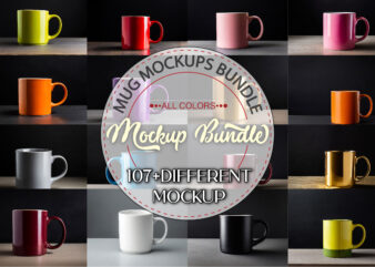 Mug Mockup Bundle,Esty,Amazon,Mockup