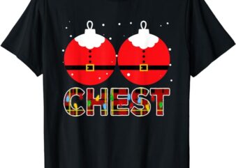 Chest Nuts Christmas Matching Couple Chestnuts Xmas T-Shirt