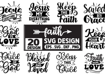 Christian Bundle SVG, Scripture Bundle, Instant Download, Bible Verse Bundle, Cut Files for Cricut, Religious SVG, Jesus, God, Faith svg dxf