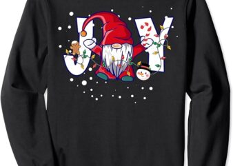 Christmas Joy Gnome Christmas Sweatshirt