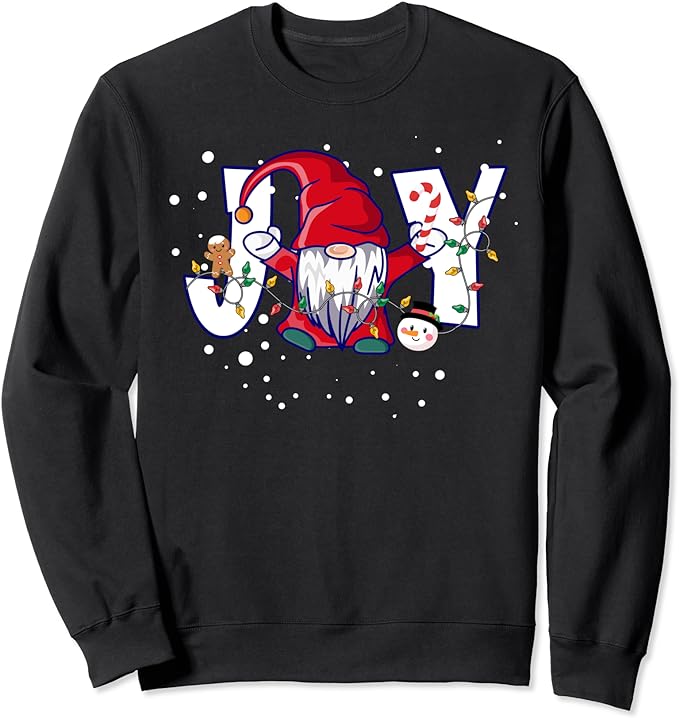 Christmas Joy Gnome Christmas Sweatshirt