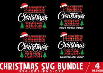 Family Christmas SVG Bundle, christmas buffalo plaid svg shirt, christmas crew svg, family christmas svg, christmas matching family shirt t shirt graphic design