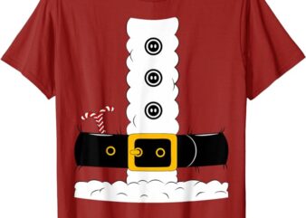 Christmas Shirt Santa Claus Suit Adult Men Women Kids shirt T-Shirt