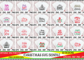 Christmas svg bundle