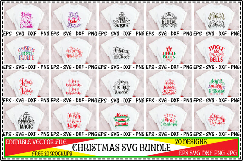 Christmas svg bundle