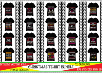 Christmas tshirt bundle