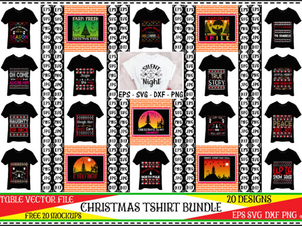 Christmas tshirt bundle