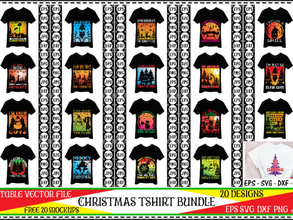 Christmas tshirt bundle