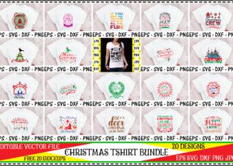 Christmas tshirt bundle