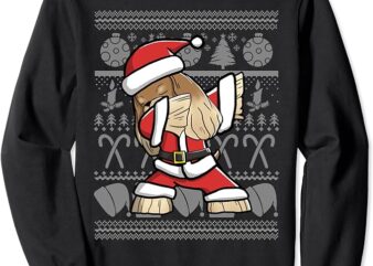 Cocker Spaniel Dabbing Dog Dab Ugly Christmas Sweatshirt